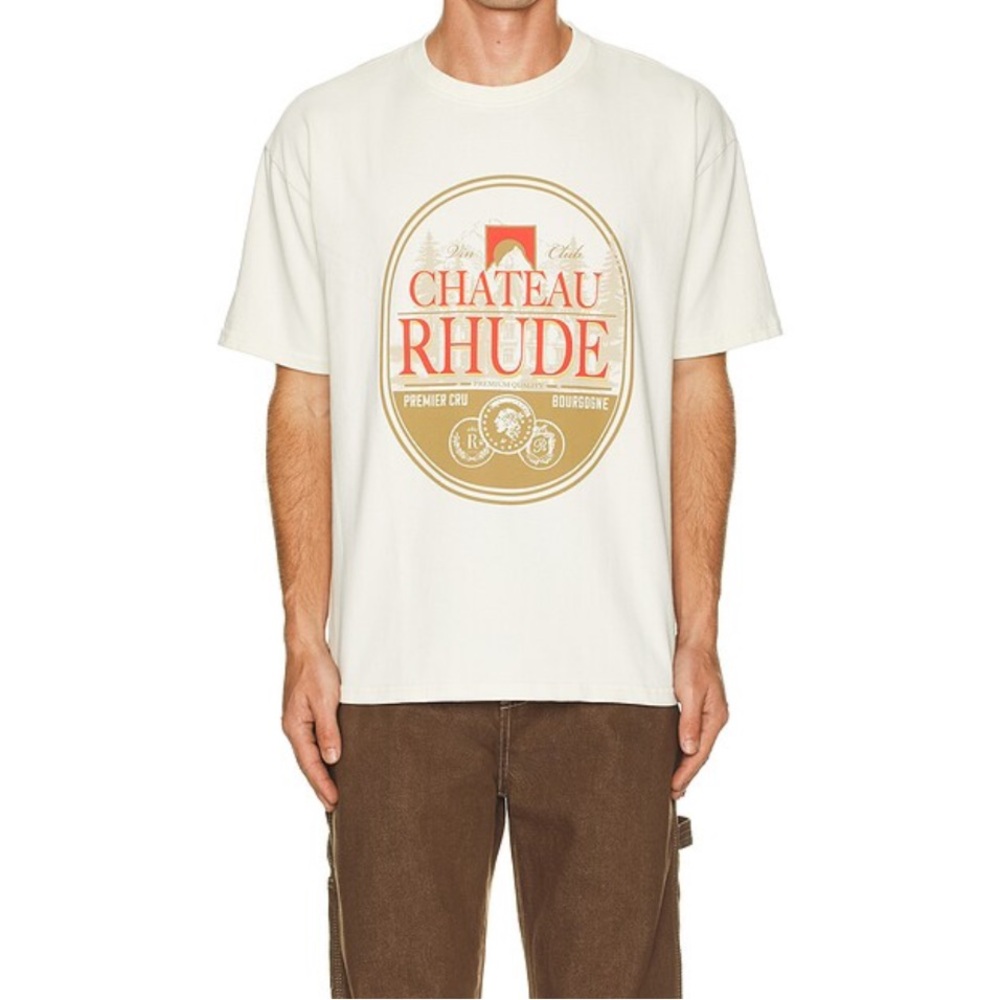 NWT RHUDE Premier Crew Tee in Vintage White Chateau Rhude Men’s T-Shirt M
